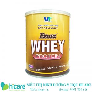 Bột đạm Whey Enaz bổ sung nguồn đạm chất lượng cho cơ thể