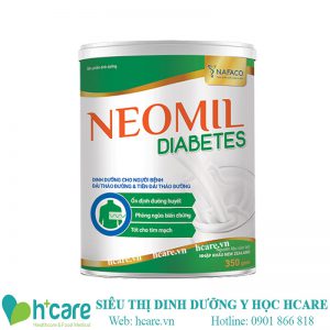 Sữa neomil diabetes - Giải pháp dinh dưỡng dành cho người đái tháo đường và tiền đái tháo đường