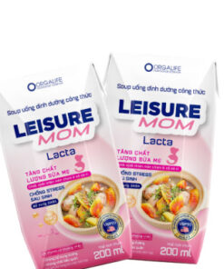 Alternative view of Soup uống Leisure Mom Lacta 200ml tăng chất lượng sữa mẹ, chống stress sau sinh (3 hộp)