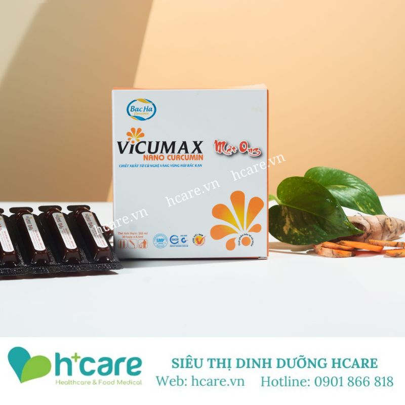 Vicumax Nano Curcumin mật ong có tác dụng giảm chứng mất ngủ