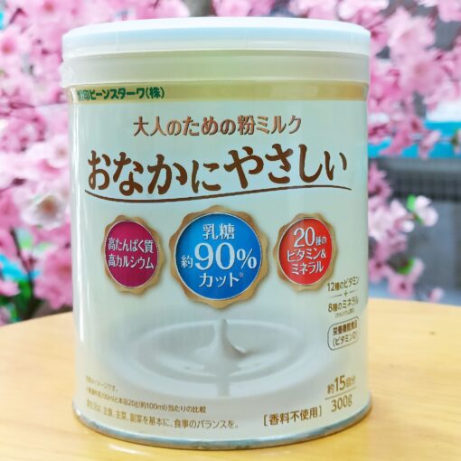 Sữa bột cho người lớn Onaka Ni Yasashi Beanstalk - Lon 300g - Hình ảnh 2