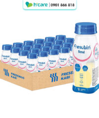 Sữa pha sẵn Fresubin Renal Vanilla 200ml dinh dưỡng tối ưu cho người suy thận (24 chai)