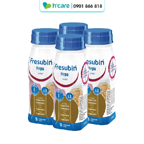 Fresubin Hepa Cappuccino 200ml chuyên biệt cho người bệnh gan (Lốc 4 chai)