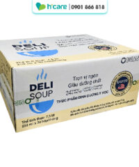 Soup uống Delisoup 250ml bữa ăn giàu dưỡng chất cho người kém hấp thu (30 hộp)