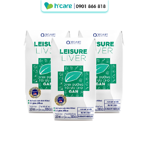 Leisure Liver 200ml súp dinh dưỡng hỗ trợ tăng cường chức năng gan (Lốc 3 hộp)
