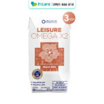 Soup uống Leisure Omega x2 dinh dưỡng công thức cao năng lượng, giàu EBA