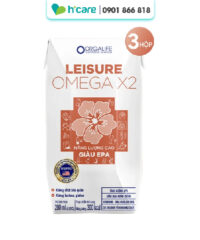 Soup uống Leisure Omega x2 dinh dưỡng công thức cao năng lượng, giàu EBA