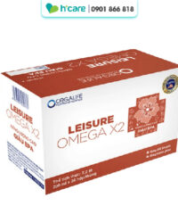 Soup uống Leisure Omega X2 200ml bữa ăn cao năng lượng, giàu EPA (36 hộp)