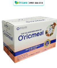 Soup uống O'ricmeal 200ml tăng cường hấp thu, tối ưu thể chất cho trẻ biếng ăn (36 hộp)