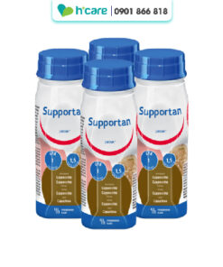 Sữa Supportan Cappuccino 200ml bổ sung năng lượng cao cho người ung thư - Lốc 4 chai