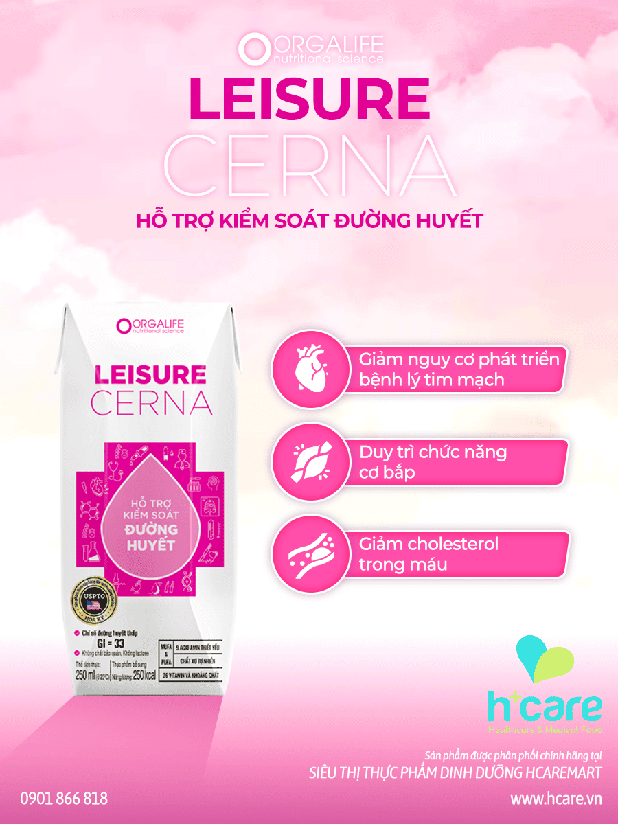 Soup Uống Dinh Dưỡng Leisure Cerna